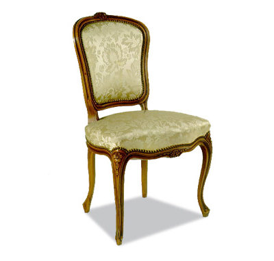 Chaise Louis XV fleur