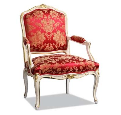 Fauteuil Louis XV Montespan sculpté