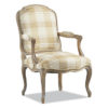 Fauteuil Louis XV moulure