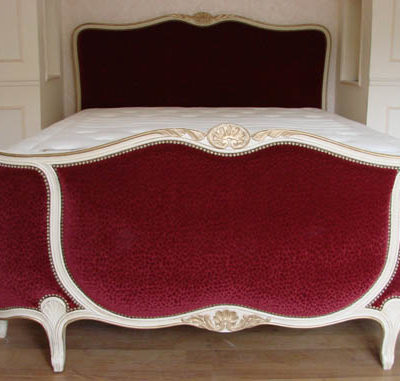 Lit Louis XV demi corbeille