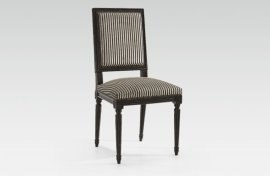 Chaise Louis XVI Jacob laqué noir