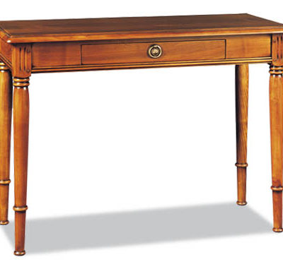 Table console extensible en merisier, de style Louis Philippe