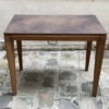 Table console extensible en chêne et plateau ceramique, Dasras modèle Buzz