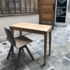 Table console extensible dasras en chêne