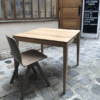 Table console extensible dasras en chêne