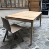 Table console extensible dasras en chêne