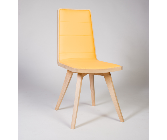 Chaise moderne en cuir Glasgow