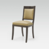 Chaise moderne en cuir Margaux