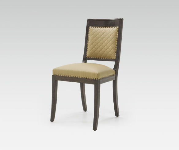 Chaise moderne en cuir Margaux
