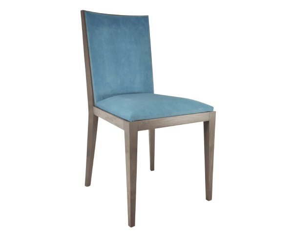 Chaise moderne en tissu modèle Alizée