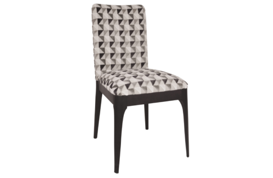 Chaise moderne en tissu Anissa