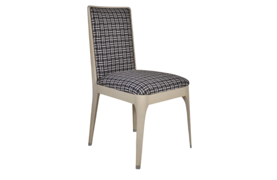 Chaise moderne en tissu Augustine