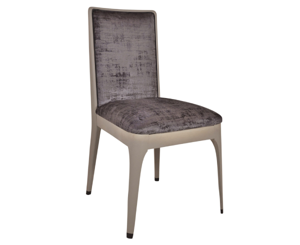 Chaise moderne en tissu Augustine