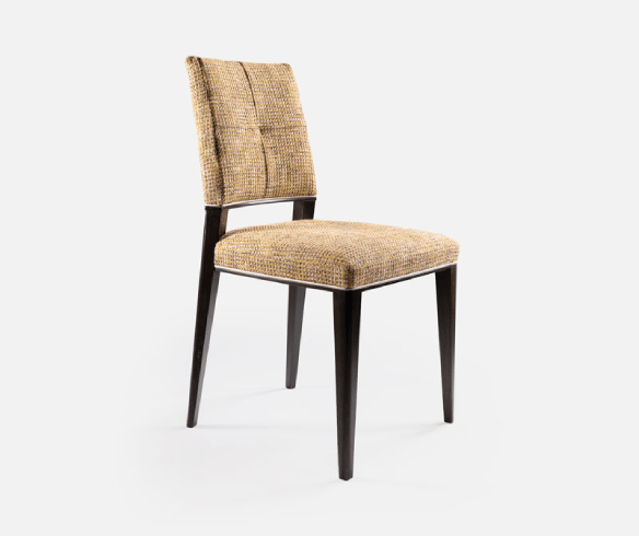 chaise moderne tissu Camelia