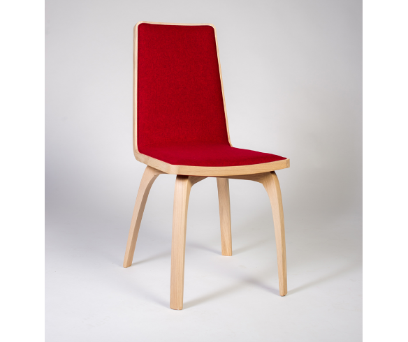 Chaise moderne en tissu Glasgow