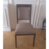 Chaise moderne en tissu Margaux