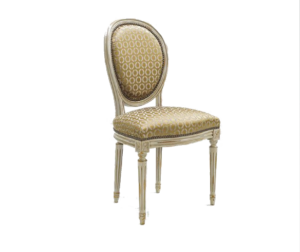 chaise style louis xvi medaillon