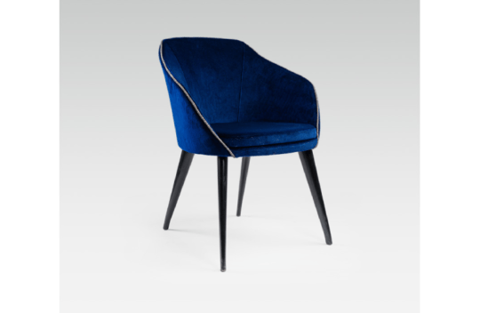 Fauteuil moderne en tissu, référence Gaya