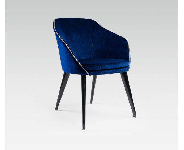 Fauteuil moderne en tissu, référence Gaya