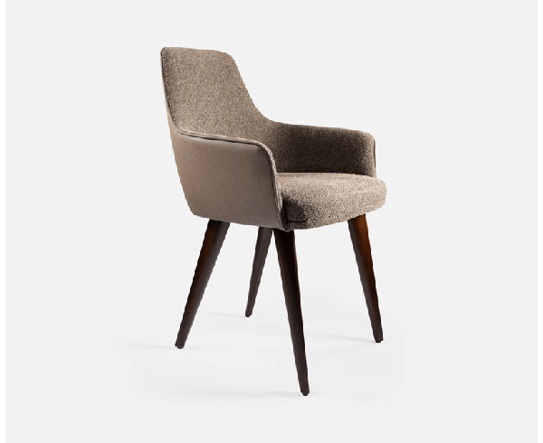 Fauteuil moderne en tissu, référence Passion