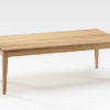 Table basse en chêne et céramique, référence BUZZ